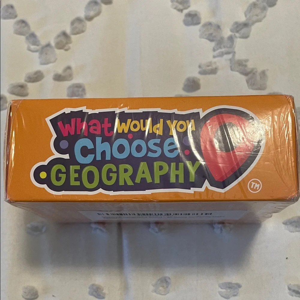 What would you choose geography edition? Do kids rather game NWT